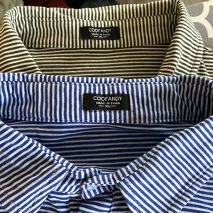 TWO Coofandy polo shirts